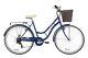 Ladies Heritage Bike Priory Classic Lifestyle 26 Wheel 16 Frame & Basket Blue