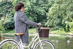 Ladies Heritage Bike Priory Classic Lifestyle 26 Wheel 19 Frame & Basket Cream