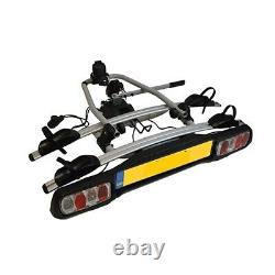 Maypole Towball Mounted Car Rear Tow Bar Cycle Holder 2 Bike Carriers -30kg Load