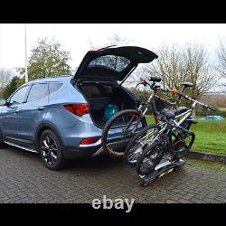 Maypole Towball Mounted Car Rear Tow Bar Cycle Holder 3 Bike Carriers