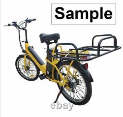New Metal Food Delivery Bag Rack For Motorcycle Scooter Electric Bike Bicycle