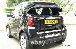 Paulchen Roof Racks Rear Carrier Bicycle For Smart Fortwo 451 Cabriolet