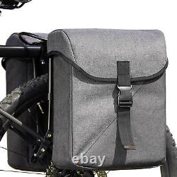 Portable Bike Bicycle Rear Rack Pannier Bags Seat Box Saddle Carry Bag Carrier
