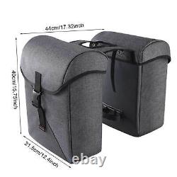 Portable Bike Bicycle Rear Rack Pannier Bags Seat Box Saddle Carry Bag Carrier