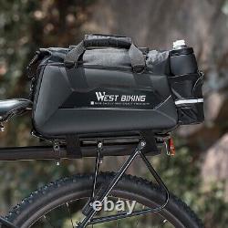 Portable Cycling Trunk Bag 13 25L Bike Rear Rack SeatPack Waterproof Storage