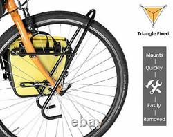 ROCKBROS 100% Waterproof Cycling Pannier Bag Travel Rear Seat Carrier Bike Rack