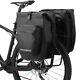Rockbros Bike Pannier Bags Waterproof 27l Large Capacity Bike Rear Seat 2 Pcs