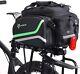 Rockbros Bike Rear Rack Pannier Bag Waterproof Bike Rear Seat Bag With Shoulder