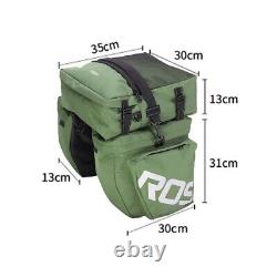 ROScycling Bag Bicycle Storage Rain Cover MTB Pouch Rear Seat Pannier Rack Pack