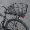 Rear Bike Rack Basket Bracket Retractable Shelf Bicycle Cargo Rack Basket