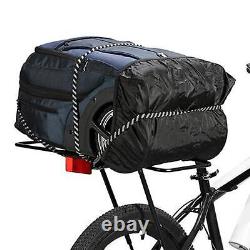 Rear Cargo Rack Alloy Panniers Tailstock Holder Elastic Band with Extended wing