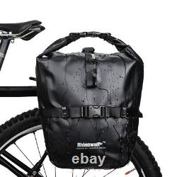 Rhinowalk Bicycle Bag of 2 Luggage Carry Bags Side Bag 100% Waterproof 20