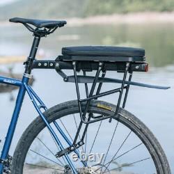 Rockbros Multi-functional Mountain Bike Rear Rack Aluminum Alloy Shelf Mudguard