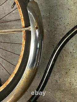 Schwinn'Panther III' chrome front/rear racks and fenders, chain-guard. Vintage
