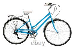 Schwinn Wayfarer City Hybrid bike bicycle 700c pannier cargo rack green or black