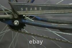 Sears 1955 Vintage Cruiser Bike 47cm Small SS Coaster StepThru Steel USA Charity