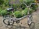Silver Proteam Folding Bike 16 Wheels 6 Speed Gears + Rear Rack And Stand New