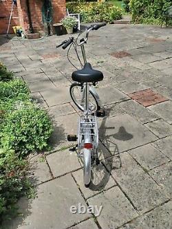 Silver proteam folding bike 16 Wheels 6 Speed Gears + Rear Rack and Stand NEW