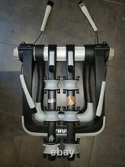 THULE 992 RACEWAY 3 CYCLE BIKE RACK REAR MOUNTED missibg straps and clips