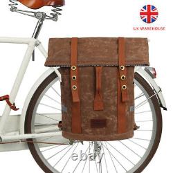 TOURBON Bike Rear Rack Pannier Laptop Backpack Cycling Bag Special Offer in UK