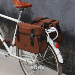 TOURBON Double Panniers Rear Rack Storage Bag for Bike/Motorcycle-Special Offer