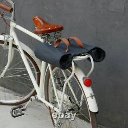 TOURBON Water-resistant Bike Twins Panniers Canvas Bicycle Rear Rack Bag Pack