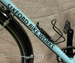 TOURING BIKE. Custom hand built by Oxford Bike Works. Medium size 51 TURQUOISE