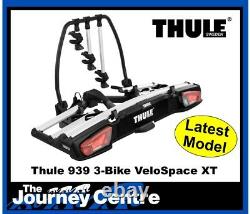 Thule 939 VeloSpace XT 3 Bike Cycle Carrier Towbar Mount Electric Bike Carrier
