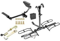 Trailer Hitch Bundle Fits 13-18 Toyota RAV4 + Bike Rack Lock Pin Anti Rattle