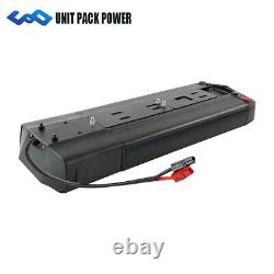 UPP 36V 13Ah 17,5Ah Rear Rack E-bike Battery Li-ion Pack LED Lockable 200W-500W