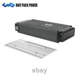 UPP 48V 15Ah Rear Rack E bike Battery Aluminum Case for 1000W Electric Bicycle