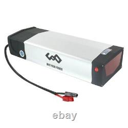 UPP 48V 20Ah Ebike Battery LED Rear Rack Lithium Battery for 1000W E-bike Motor
