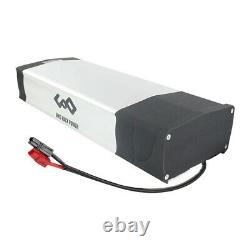 UPP 48V 20Ah Ebike Battery LED Rear Rack Lithium Battery for 1000W E-bike Motor