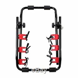 Universal H-DUTY 3Bike Rear Mount Cycle Bicycle Carrier Car Rack Travel Holidays