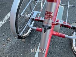 Van Raam Vaalten Handmade Quality Maxi Adult Red Trike Tricycle With Rear Rack