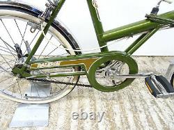 Vintage 1980 Raleigh Stowaway 20 Folding Bike 3 Spd 1 Owner Low Used Original