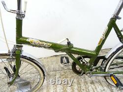 Vintage 1980 Raleigh Stowaway 20 Folding Bike 3 Spd 1 Owner Low Used Original