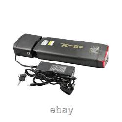 X-go 36V 13Ah 500W 750W LED E-bike Rear Rack Lithium Li-ion Battery withCharger UK