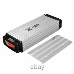 X-go 48V 20Ah 36V 13Ah LED Rear Rack Lithium Battery for Electric Bicycle E-Bike